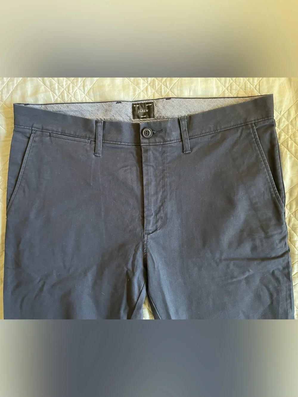 J. CREW 484 Slim-fit stretch chino pant in Navy Size 32/30 $98 AR885